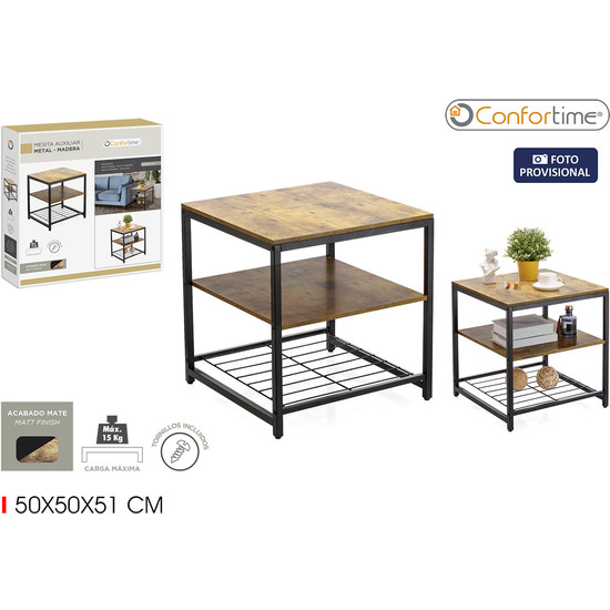 ESTANTERIA AUXILIAR 50X50X51CM CONFORTIME image 1