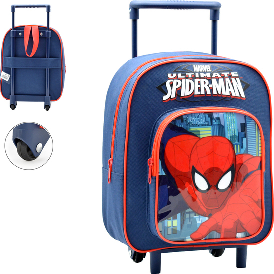 MOCHILA CARRO PEQUEÑO SPIDERMAN image 0