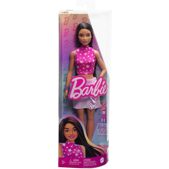 MUÑECA FASHIONISTA VESTIDO ROCK ROSA SURTIDO image 0