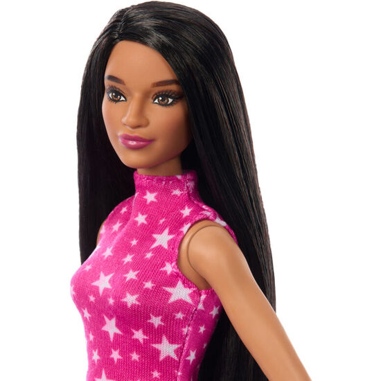 MUÑECA FASHIONISTA VESTIDO ROCK ROSA SURTIDO image 3
