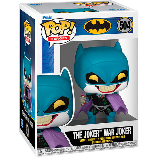 FIGURA POP DC COMICS BATMAN THE JOKER WAR JOKER image 0