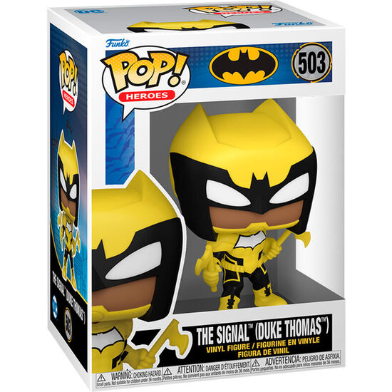 FIGURA POP DC COMICS BATMAN THE SIGNAL DUKE THOMAS image 1
