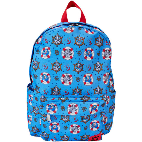 MOCHILA NYLON 90TH ANNIVERSARY PATO DONALD DISNEY LOUNGEFLY 43CM image 0