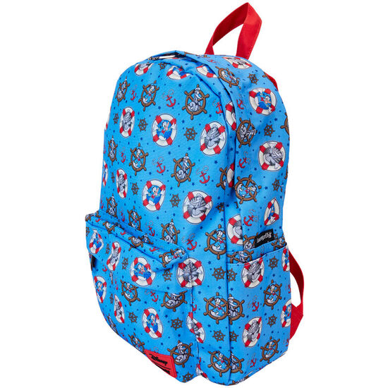 MOCHILA NYLON 90TH ANNIVERSARY PATO DONALD DISNEY LOUNGEFLY 43CM image 1
