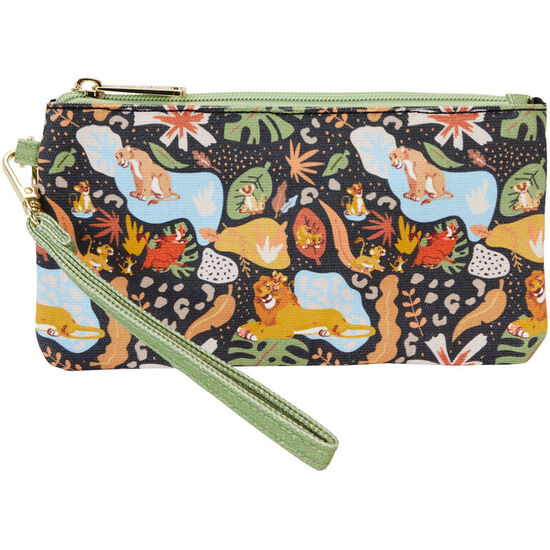CARTERA NYLON 30TH ANNIVERSARY REY LEON DISNEY LOUNGEFLY image 0