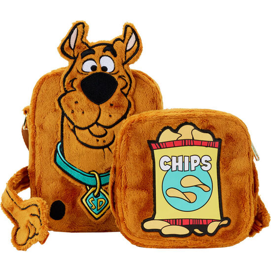 BOLSO BANDOLERA + MONEDERO PELUCHE SNACKS SCOOBY-DOO LOUNGEFLY image 0