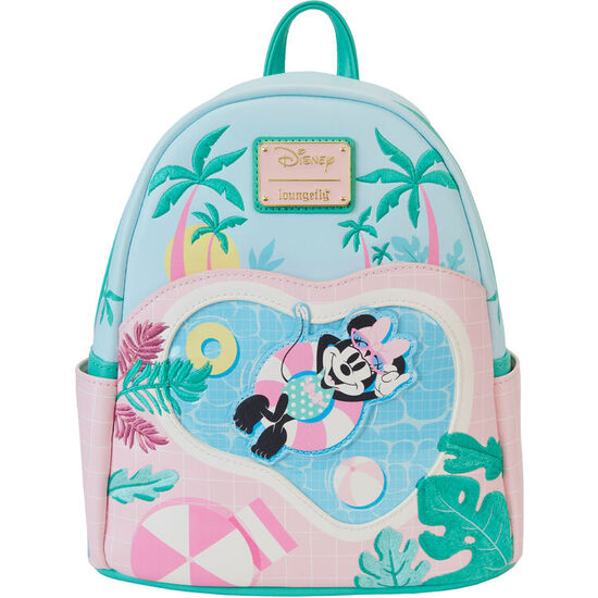 MOCHILA VACATION STYLE MINNIE DISNEY LOUNGEFLY 26CM image 0