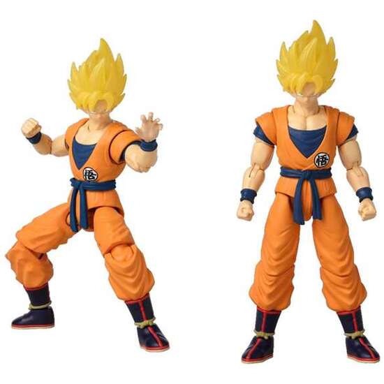 FIGURA ARTICULADA DRAGON STARS GOKU EXCLUSIVA 17 CM image 0