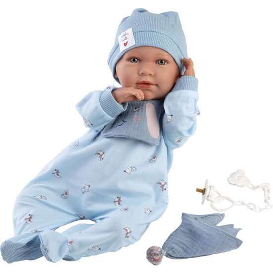 MUÑECA MIMO LLORON PELELE PERRITOS 42CM image 0