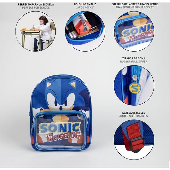 MOCHILA INFANTIL SONIC image 3