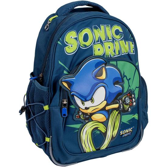 MOCHILA ESCOLAR MEDIANA 38 CM SONIC PRIME image 0