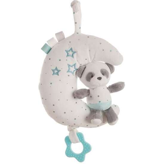 LUNA CAJA MUSICAL BABY PANDA AGUA MARINA 25 CM image 0