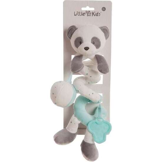 ESPIRAL BABY PANDA AGUA MARINA 25CM image 0