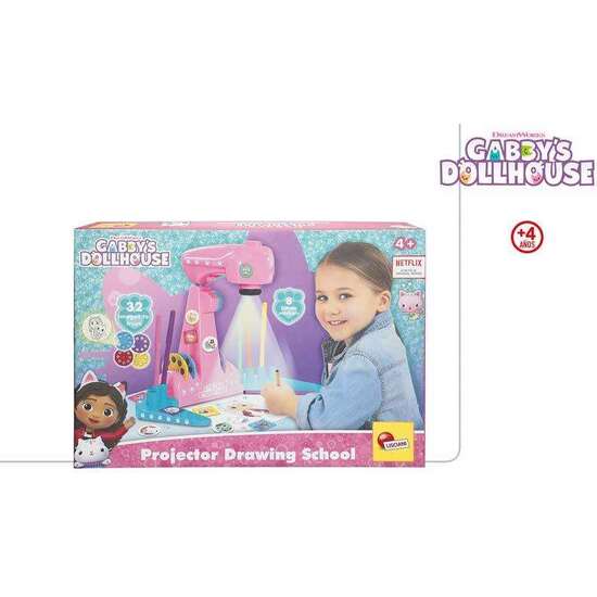 PROYECTOR DE DIBUJO LA CASA DE MUÑECAS DE GABBY.INCLUYE 32 IMAGENES. image 0
