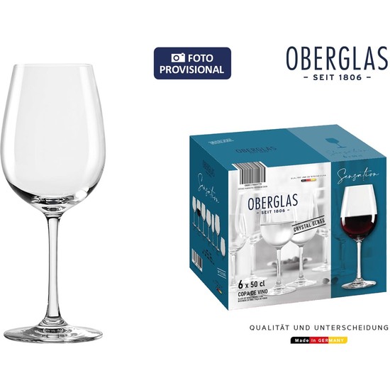 SET 6 COPAS VINO OBERGLAS 50CL SENSATION image 0