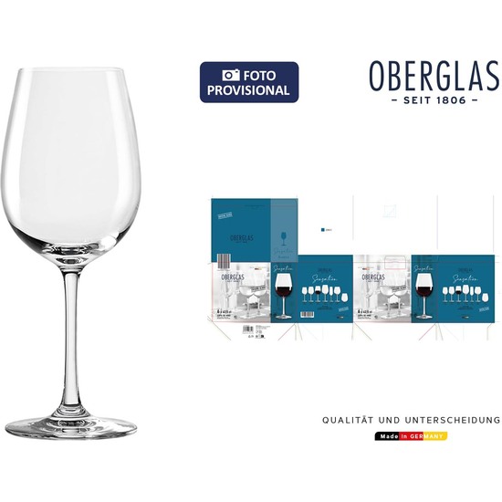 SET 6 COPAS OBERGLAS 63CL SENSATION image 0