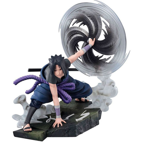 FIGURA FIGUARTS ZERO SASUKE UCHIHA THE LIGHT & DARK OF THE MANGEKYO SHARINGAN NARUTO SHIPPUDEN 20CM image 0