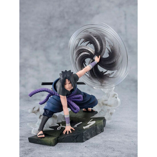 FIGURA FIGUARTS ZERO SASUKE UCHIHA THE LIGHT & DARK OF THE MANGEKYO SHARINGAN NARUTO SHIPPUDEN 20CM image 1