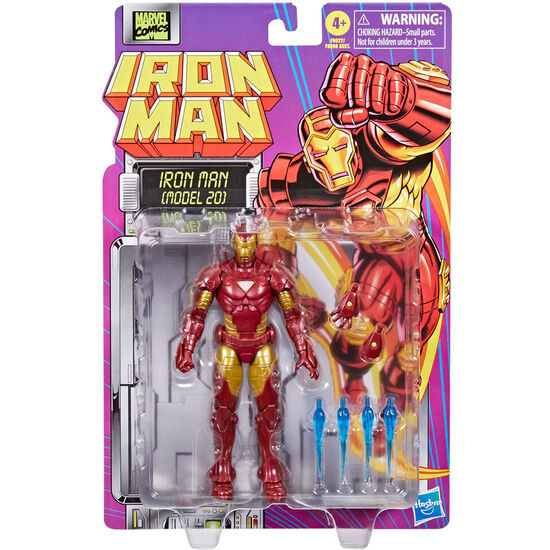 FIGURA IRON MAN MODEL 20 IRON MAN MARVEL 15CM image 0