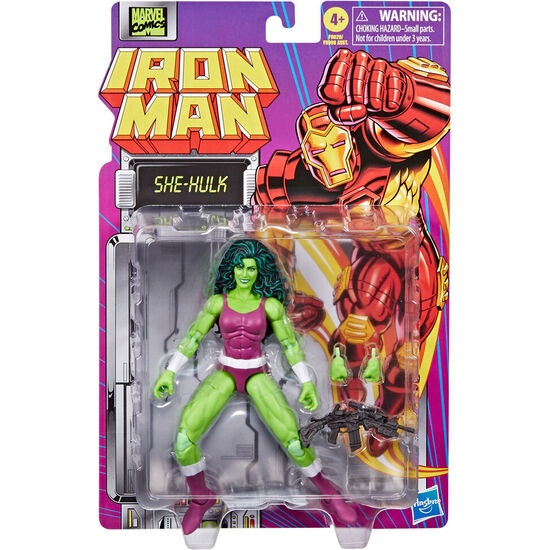FIGURA SHE-HULK IRON MAN MARVEL 15CM image 0