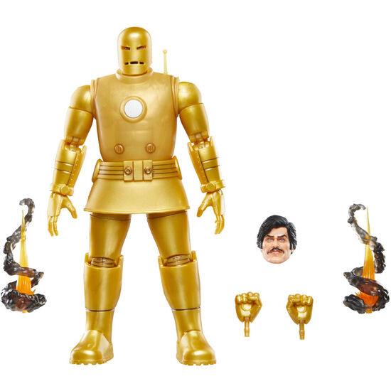 FIGURA IRON MAN MODEL 01-GOLD IRON MAN MARVEL 15CM image 1