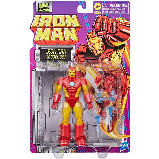 FIGURA IRON MAN MODEL 09 IRON MAN MARVEL 15CM image 0
