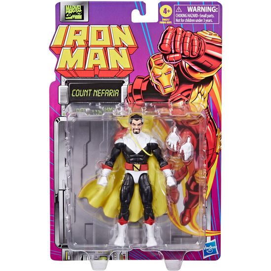 FIGURA COUNT NEFARIA IRON MAN MARVEL 15CM image 0