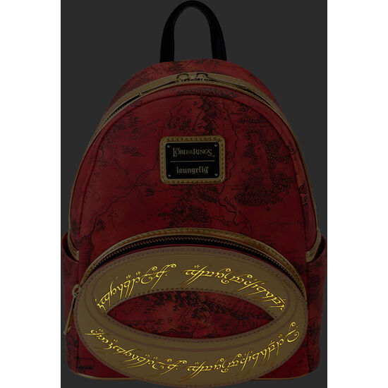 MOCHILA THE ONE RING EL SEÑOR DE LOS ANILLOS LOUNGEFLY 26CM image 3