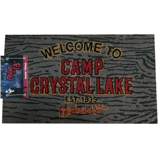 FELPUDO WELCOME CAMP CRYSTAL VIERNES 13 image 0