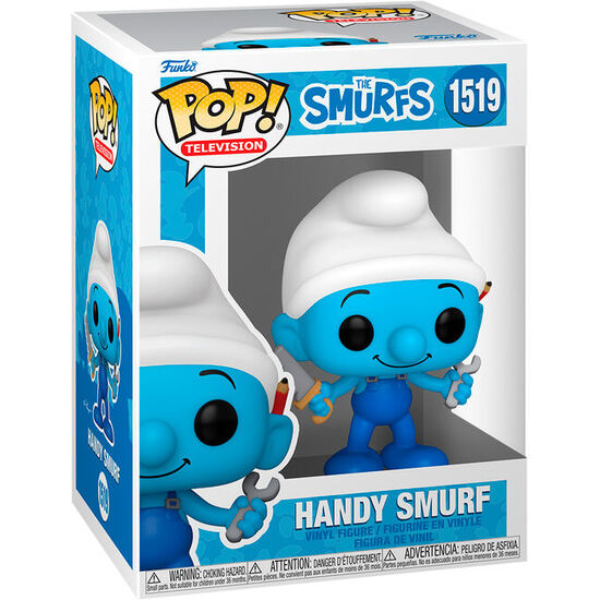 FIGURA POP THE SMURFS HANDY SMURF image 0