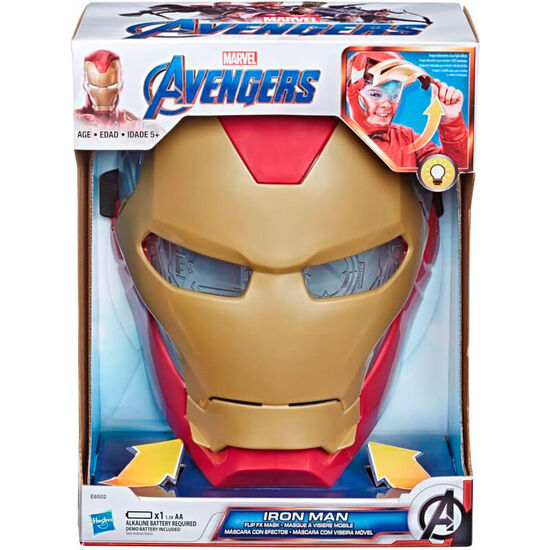 MASCARA IRON MAN VENGADORES AVENGERS MARVEL image 2
