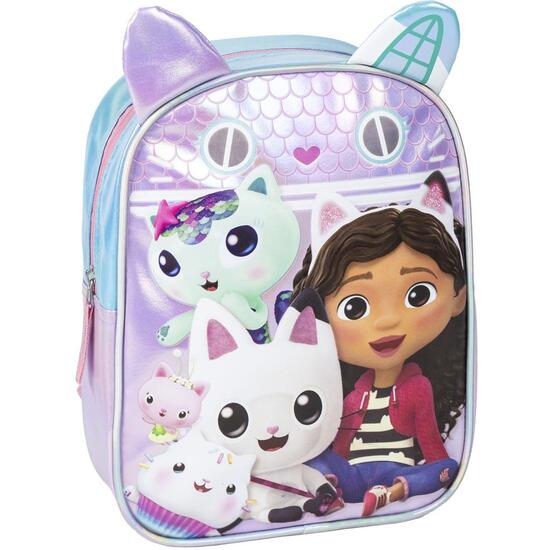 MOCHILA INFANTIL PERSONAJE APLICACIONES GABBY´S DOLLHOUSE image 0