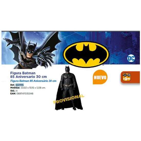 BAT FIGURA BATMAN 85 ANIVERSARIO 30 CM image 0