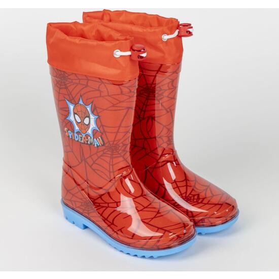 BOTAS LLUVIA PVC SPIDERMAN image 2