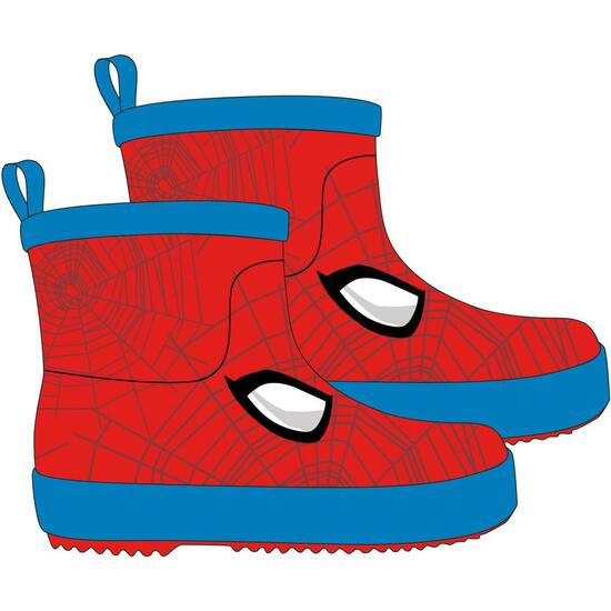 BOTAS LLUVIA GOMA SPIDERMAN image 0
