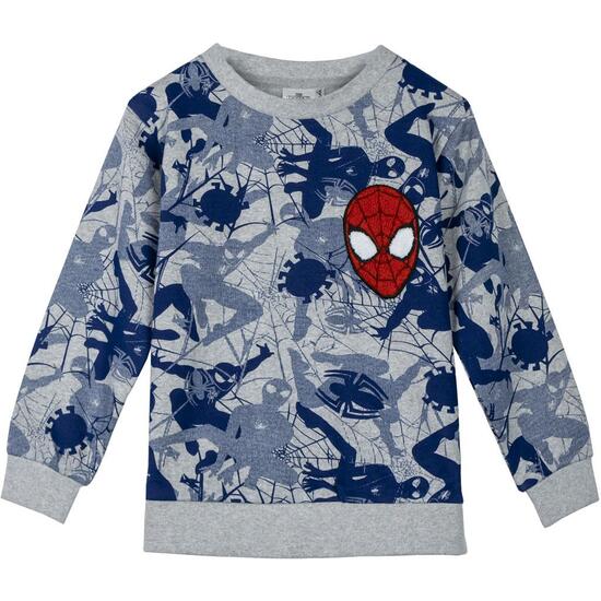 SUDADERA COTTON BRUSHED SPIDERMAN image 0