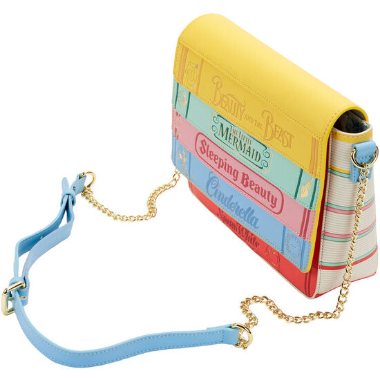 BOLSO BANDOLERA LIBROS CLASICOS PRINCESAS DISNEY LOUNGEFLY image 1