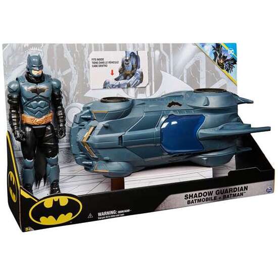 BAT BATMOVIL + FIGURA BATMAN 30CM image 0
