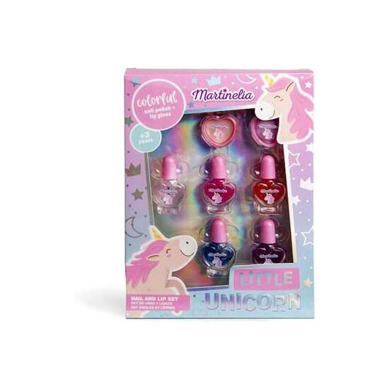MARTINELIA LITTLE UNICORN NAIL POLISH & LIP SET image 0