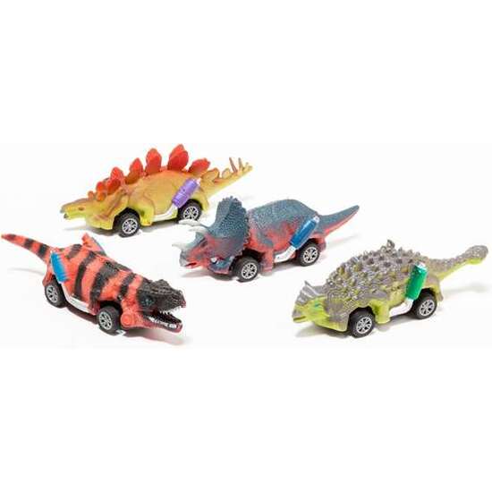 VEHICULOS RETROFRECCION ANIMALES BEAST WHEELS 15.5 CM - MODELOS SURTIDOS image 0
