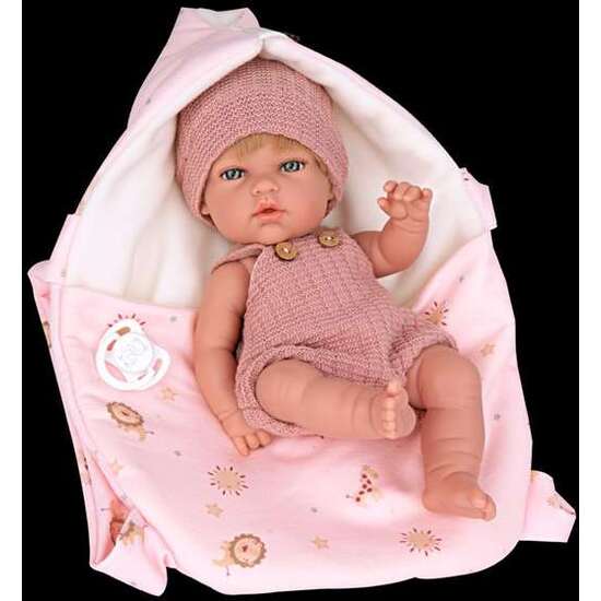 MUÑECA ELEGANCE 30 CM NATAL ROSA C/PORTABEBE (CUERPO VINYL, SEXO NIÑA) image 3