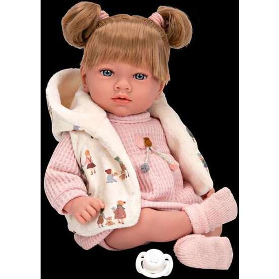MUÑECA ELEGANCE 40 CM ARIA ROSA C/MECAMISMO RISA TRY ME image 2