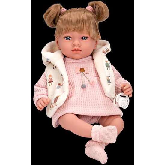 MUÑECA ELEGANCE 40 CM ARIA ROSA C/MECAMISMO RISA TRY ME image 3