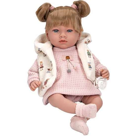 MUÑECA ELEGANCE 40 CM ARIA ROSA C/MECAMISMO RISA TRY ME image 5