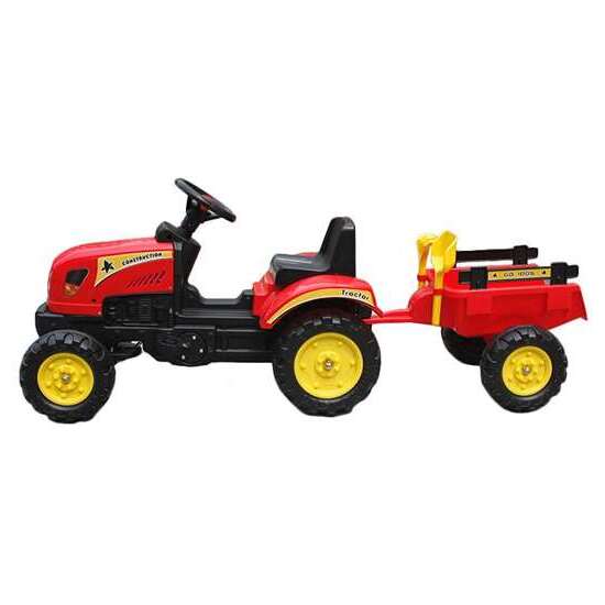 TRACTOR A PEDALES ROJO. image 1