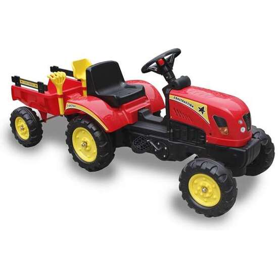 TRACTOR A PEDALES ROJO. image 5