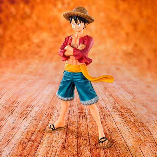 FIGURA FIGUARTS ZERO MONKEY D LUFFY STRAW HAT ONE PIECE 14CM image 1