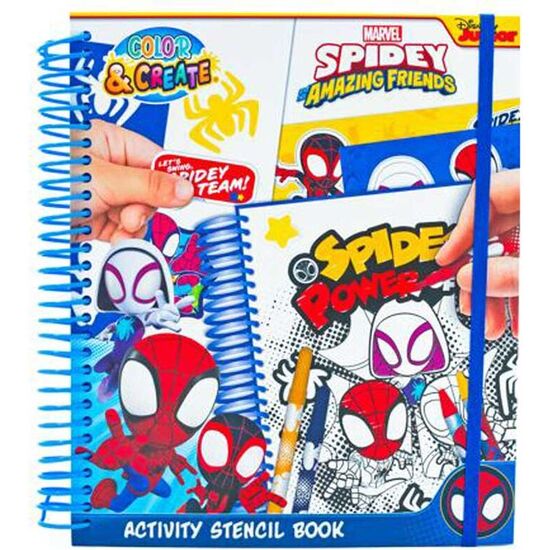 LIBRO PLANTILLAS ACTIVIDADES SPIDERMAN MARVEL image 0