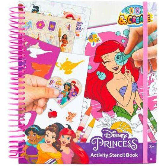 LIBRO DIBUJO ACTIVIDADES PRINCESAS DISNEY image 0