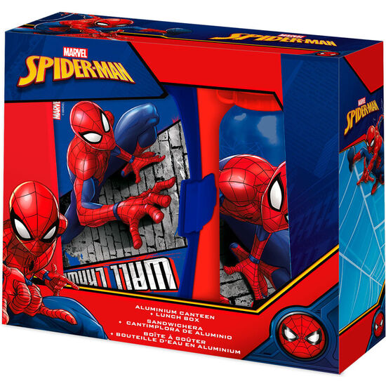SET CANTIMPLORA + SANDWICHERA SPIDERMAN MARVEL 500ML image 1